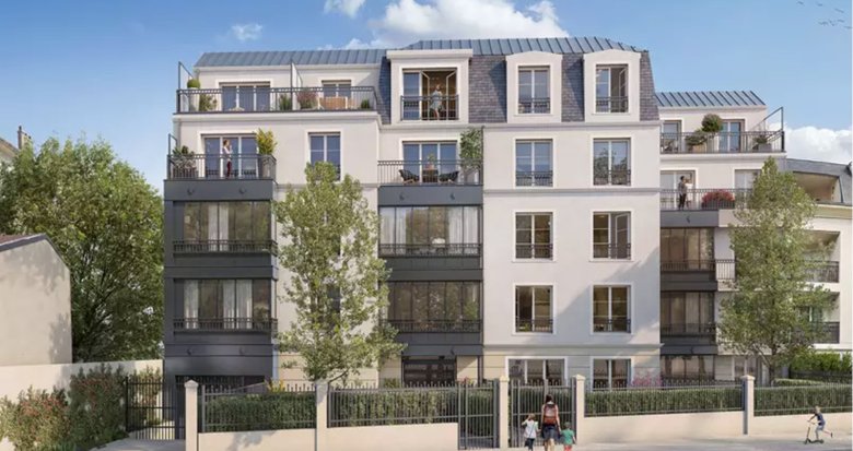 Achat / Vente immobilier neuf Montmorency à 4 min à pied de la gare (95160) - Réf. 12763