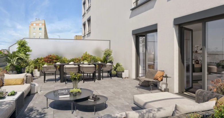 Achat / Vente immobilier neuf Montrouge métro lignes 13 et 4 proche commerces (92120) - Réf. 8329