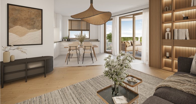 Achat / Vente immobilier neuf Nanterre quartier Les Muguets proche tram (92000) - Réf. 13445