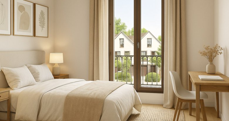 Achat / Vente immobilier neuf Neauphle-le-Château face au centre-bourg (78640) - Réf. 13653