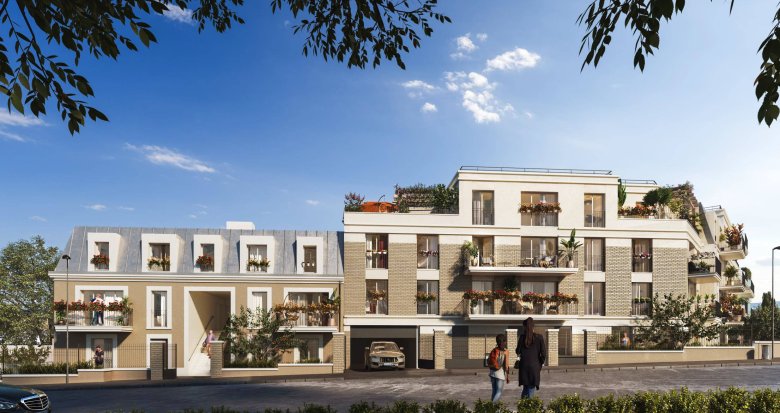Achat / Vente immobilier neuf Neuilly-Plaisance quartier calme proche centre-ville (93360) - Réf. 6832
