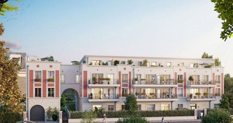 Achat / Vente immobilier neuf Neuilly-Plaisance à 6 minutes à vélo du RER A (93360) - Réf. 13335