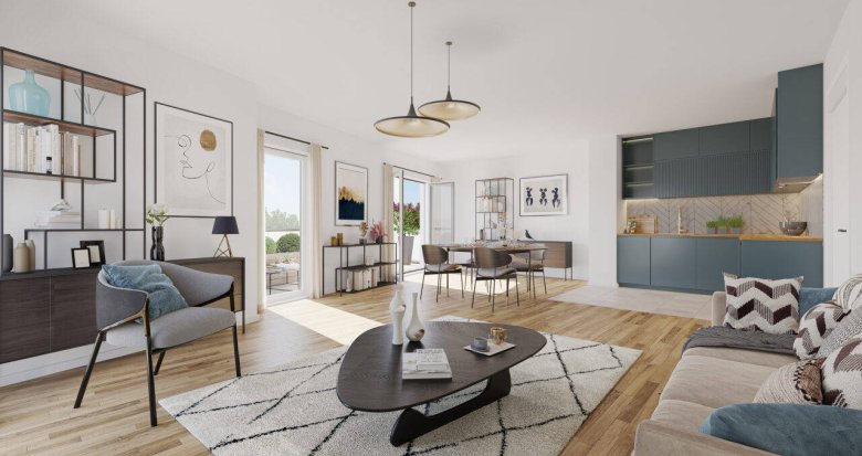 Achat / Vente immobilier neuf Noisy-le-Grand à 9 min à pieds de la gare RER A (93160) - Réf. 7464