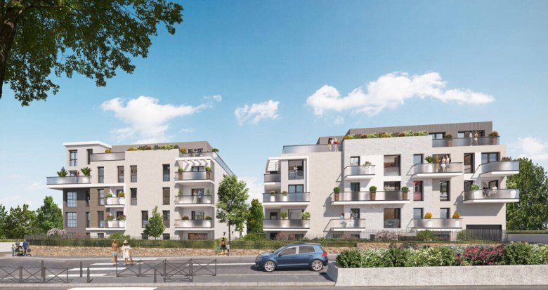 Achat / Vente immobilier neuf Noisy-le-Grand à 9 min à pieds de la gare RER A (93160) - Réf. 7464