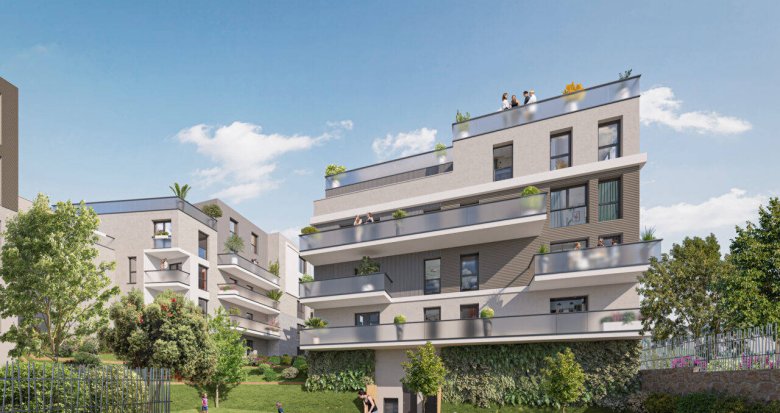 Achat / Vente immobilier neuf Noisy-le-Grand à 9 min à pieds de la gare RER A (93160) - Réf. 7464