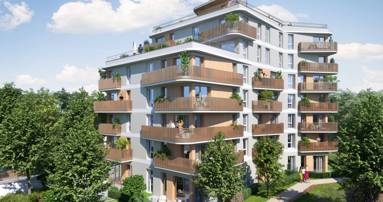 Achat / Vente immobilier neuf Noisy-le-Grand à 9min de la gare RER A (93160) - Réf. 7429