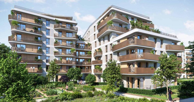 Achat / Vente immobilier neuf Noisy-le-Grand à 9min de la gare RER A (93160) - Réf. 7429