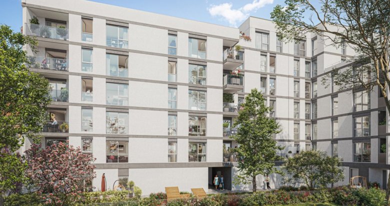 Achat / Vente immobilier neuf Noisy-le-Sec à 15 min à pied du RER E et du tram T1 (93130) - Réf. 13313
