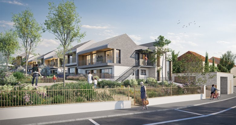 Achat / Vente immobilier neuf Orly écoquartier Chemin des Carrières à 5 min à pied du RER C (94310) - Réf. 12999