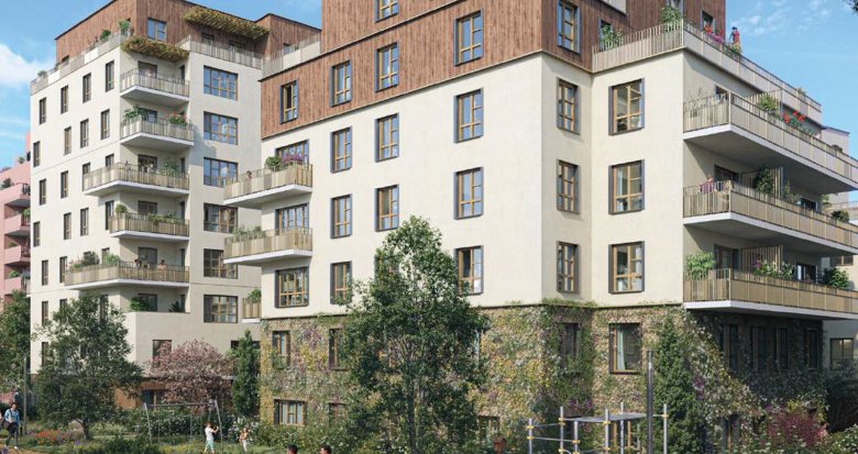 Achat / Vente immobilier neuf Orly quartier Parc en Scène proche métro 14 et RER C (94310) - Réf. 13240
