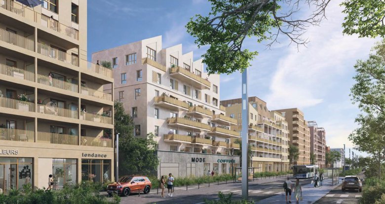 Achat / Vente immobilier neuf Orly quartier Parc en Scène proche métro 14 et RER C (94310) - Réf. 13240