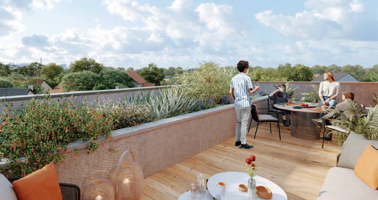 Achat / Vente immobilier neuf Ormesson-sur-Marne adossé au golf et au château (94490) - Réf. 11226