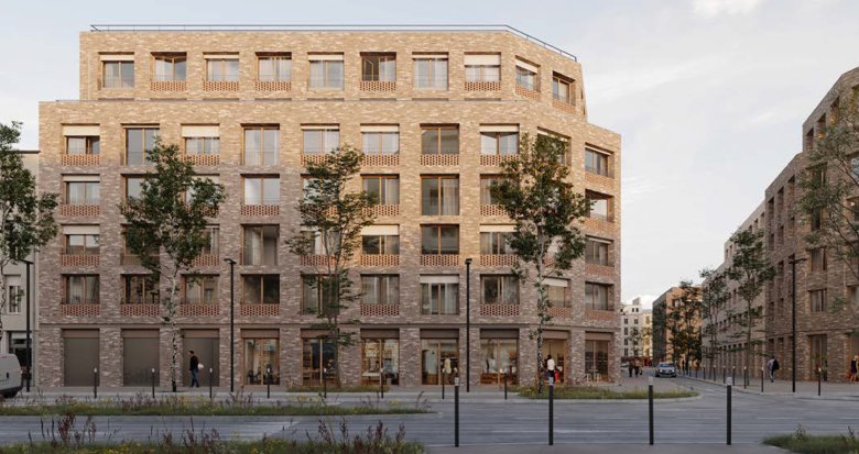 Achat / Vente immobilier neuf Pantin quartier résidentiel à 1 min à pied du métro 7 (93500) - Réf. 12735