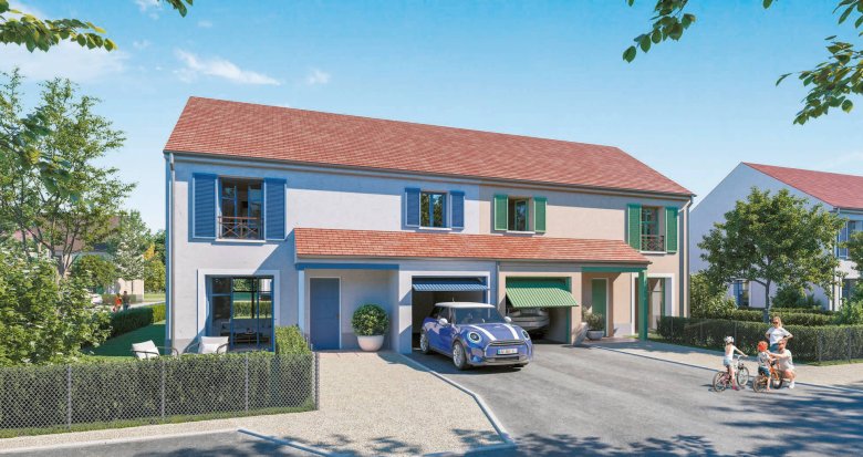 Achat / Vente immobilier neuf Parmain aux portes de Paris (95620) - Réf. 7253