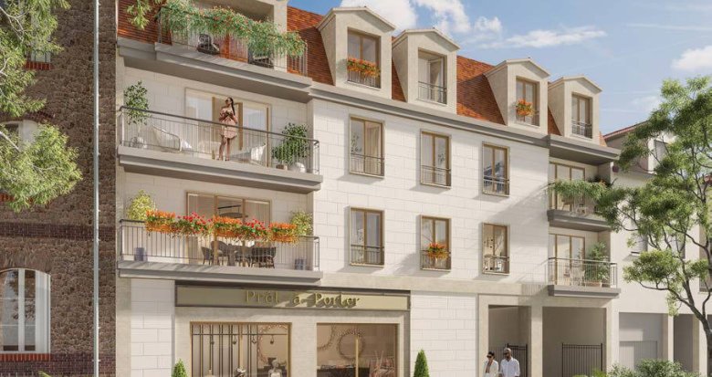 Achat / Vente immobilier neuf Pierrefitte-sur-Seine à 14 min à pied du RER D (93380) - Réf. 8951