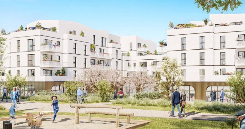 Achat / Vente immobilier neuf Plaisir au coeur du quartier naturel Plaisir-Grignon (78370) - Réf. 7491