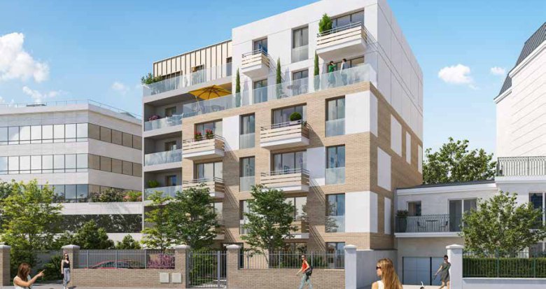 Achat / Vente immobilier neuf Poissy à deux pas de la gare RER A et Transilien J (78300) - Réf. 7956