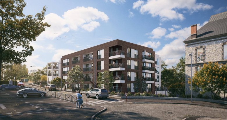 Achat / Vente immobilier neuf Pomponne à 4 minutes de la gare Transilien P (77400) - Réf. 8438