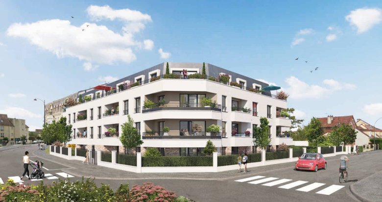 Achat / Vente immobilier neuf Pontault-Combault proche commerces (77340) - Réf. 7748