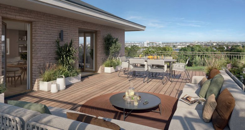 Achat / Vente immobilier neuf Pontoise quartier Bossut proche des lignes de bus (95000) - Réf. 12183