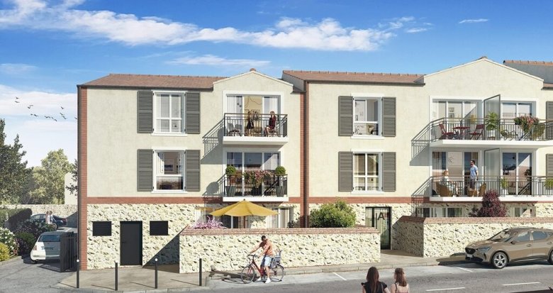 Achat / Vente immobilier neuf Provins à 10 min à pied du coeur de bourg (77160) - Réf. 7735