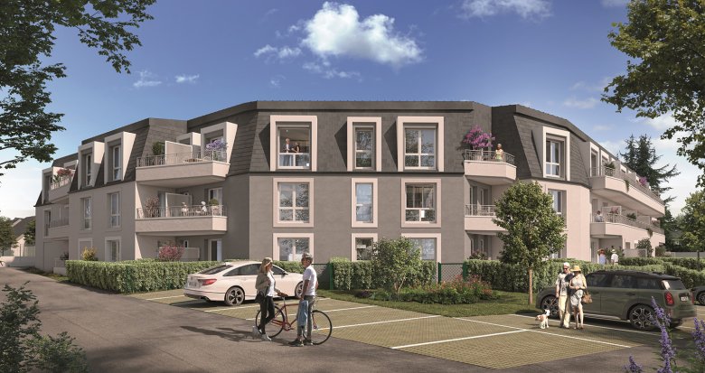 Achat / Vente immobilier neuf Quincy-sous-Sénart résidences seniors à 750m du RER D (91480) - Réf. 13421