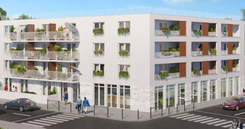 Achat / Vente immobilier neuf Ris orangis au coeur du quartier de la gare- 500m du RER D (91130) - Réf. 5218