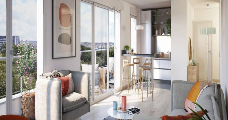 Achat / Vente immobilier neuf Ris orangis au coeur du quartier de la gare- 500m du RER D (91130) - Réf. 5218