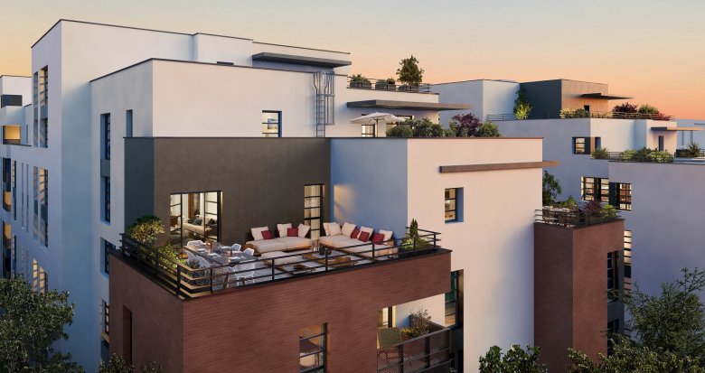 Achat / Vente immobilier neuf Romainville à 10 minutes à pied du métro 5 direction Paris (93230) - Réf. 12994