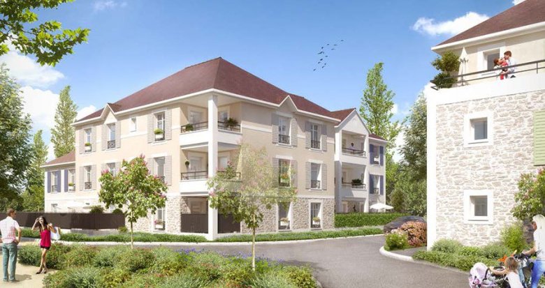 Achat / Vente immobilier neuf Rubelle quartier Les Trois Noyers (77950) - Réf. 1842