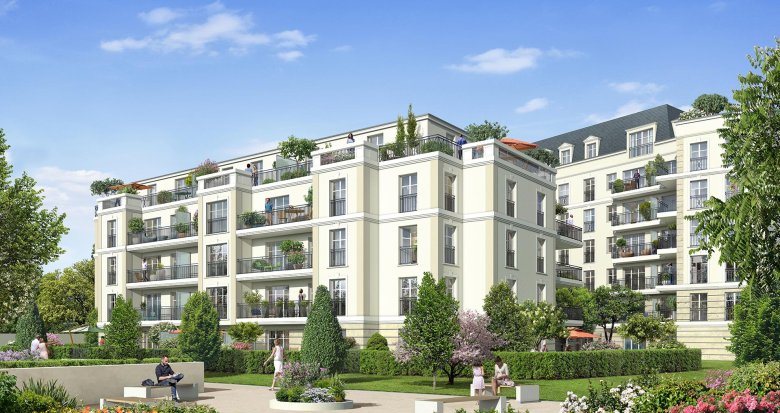 Achat / Vente immobilier neuf Rueil-Malmaison à 20 min de Châtelet-les-Halles par RER A (92500) - Réf. 8688
