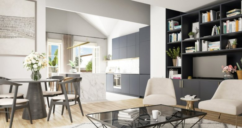 Achat / Vente immobilier neuf Rueil-Malmaison cœur quartier Buzenval (92500) - Réf. 7205