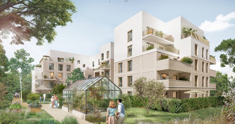 Achat / Vente immobilier neuf Saint-Cyr-l'École à 5 min à pied du tram T13 (78210) - Réf. 13147