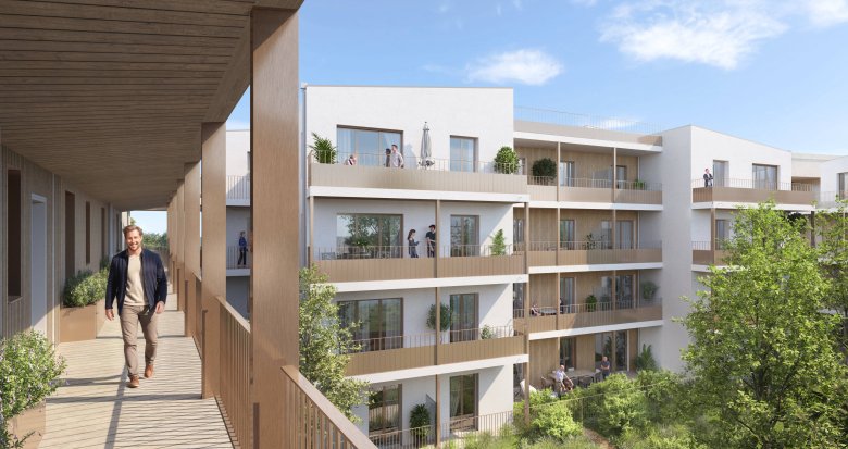 Achat / Vente immobilier neuf Saint-Cyr-l'École au cœur de l’écoquartier Charles Renard (78210) - Réf. 9681