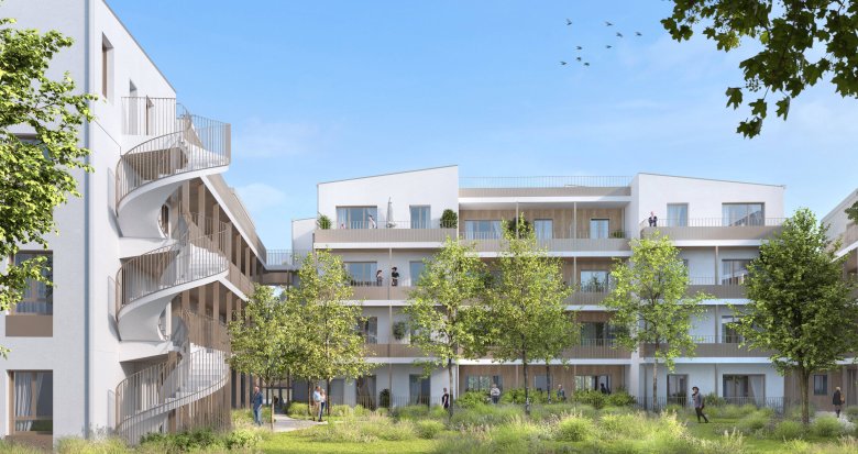 Achat / Vente immobilier neuf Saint-Cyr-l'École au cœur de l’écoquartier Charles Renard (78210) - Réf. 9681