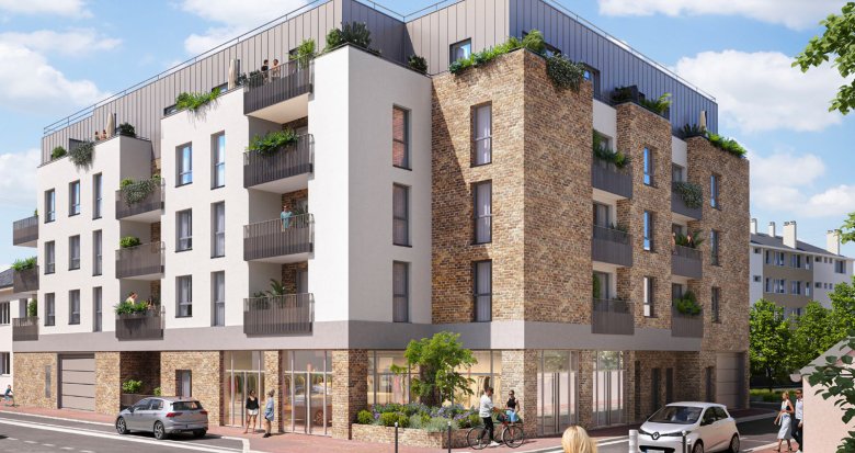 Achat / Vente immobilier neuf Saint-Cyr-l'École cœur de ville gare Transilien N a 7 min à pied (78210) - Réf. 12813
