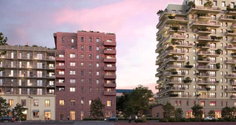 Achat / Vente immobilier neuf Saint-Denis face au métro M12 (93200) - Réf. 13870