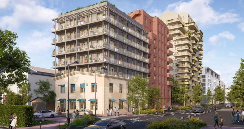 Achat / Vente immobilier neuf Saint-Denis face au métro M12 (93200) - Réf. 13870