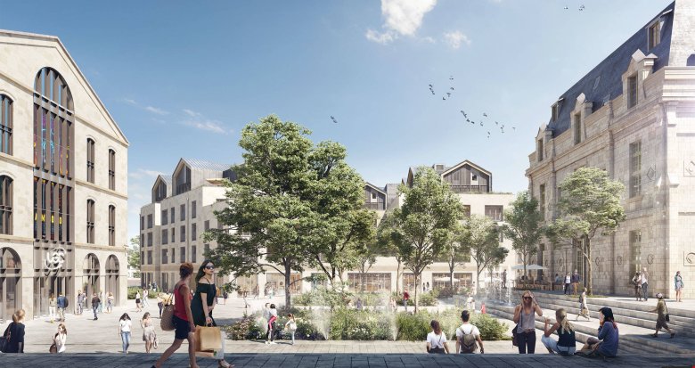 Achat / Vente immobilier neuf Saint-Germain-en-Laye à 850m du RER A (78100) - Réf. 12087