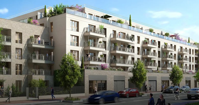 Achat / Vente immobilier neuf Saint-Germain-en-Laye proche tramway T13 et RER A (78100) - Réf. 13593