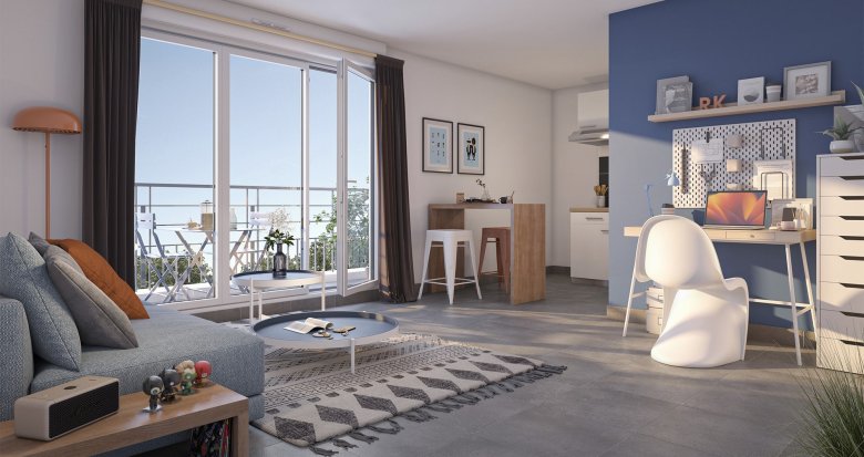 Achat / Vente immobilier neuf Saint-Maur-des-Fossés à 15 min de Paris Est Créteil (94100) - Réf. 8991