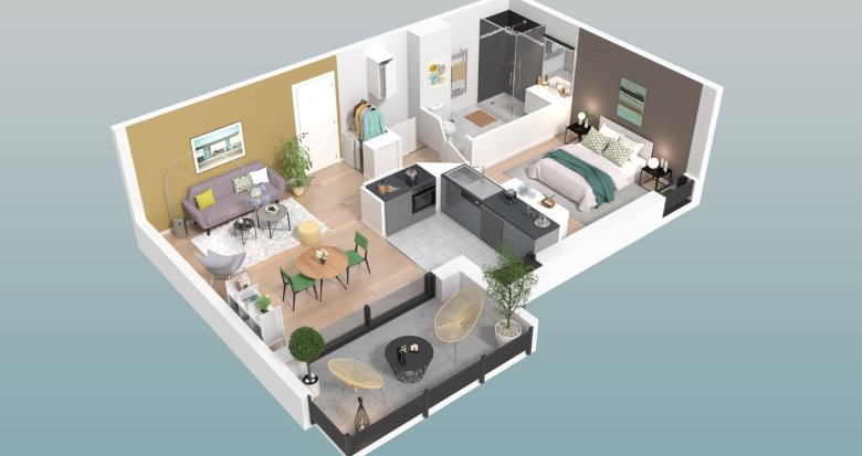 Achat / Vente immobilier neuf Saint-Maur-des-Fossés au coeur du quartier La Pie (94100) - Réf. 7911