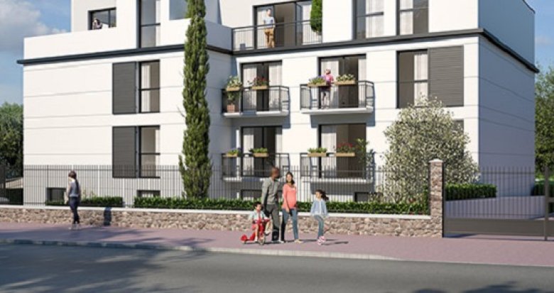 Achat / Vente immobilier neuf Saint-Michel-sur-Orge face au parc Jean Vilar (91240) - Réf. 2723