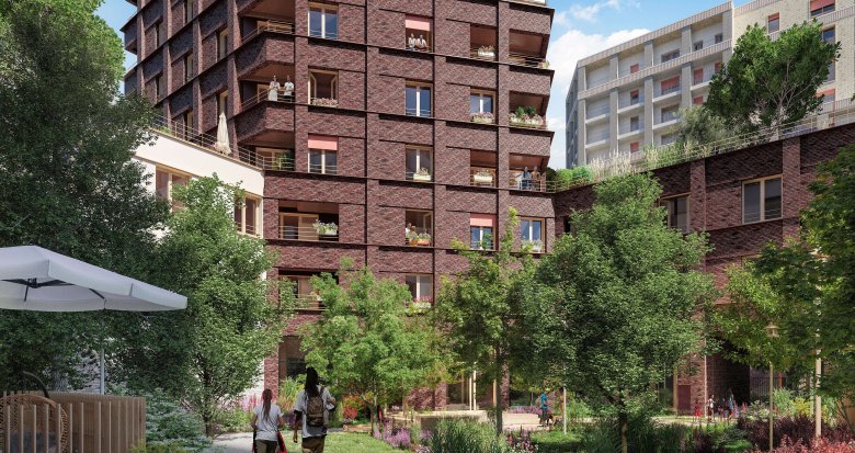 Achat / Vente immobilier neuf Saint-Ouen à 10 min métro 14 et RER C (93400) - Réf. 8168