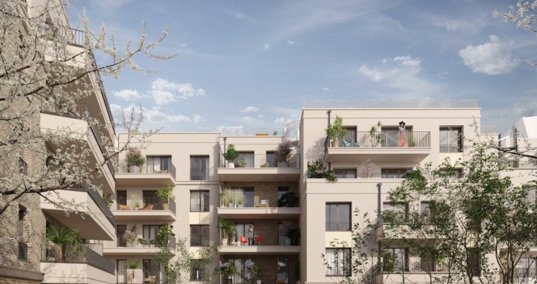 Achat / Vente immobilier neuf Saint-Ouen à 15 minutes à pied des métros 13, 14 et 4 (93400) - Réf. 13407
