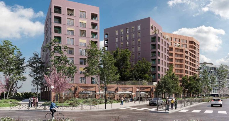 Achat / Vente immobilier neuf Saint-Ouen à 7 minutes à pied de la gare (93400) - Réf. 12264
