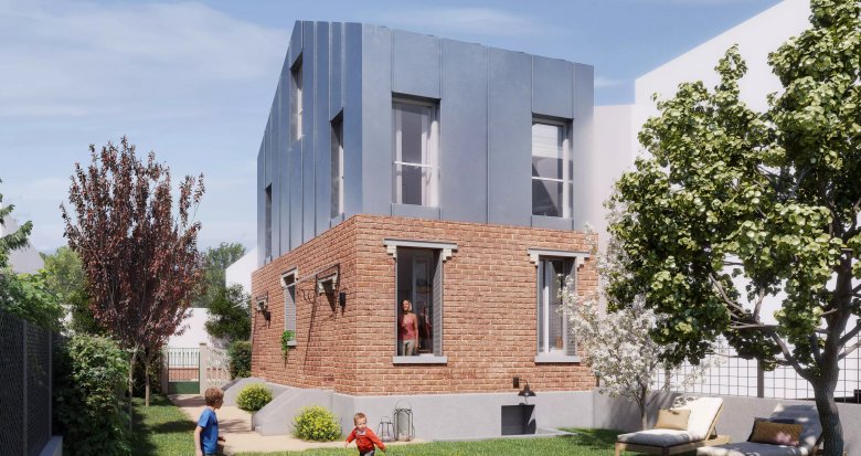 Achat / Vente immobilier neuf Saint-Ouen à 8 min à pied des métros 13 et 14 (93400) - Réf. 8949