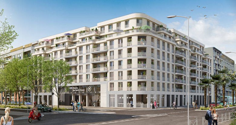 Achat / Vente immobilier neuf Saint-Ouen à deux pas du métro (93400) - Réf. 6145