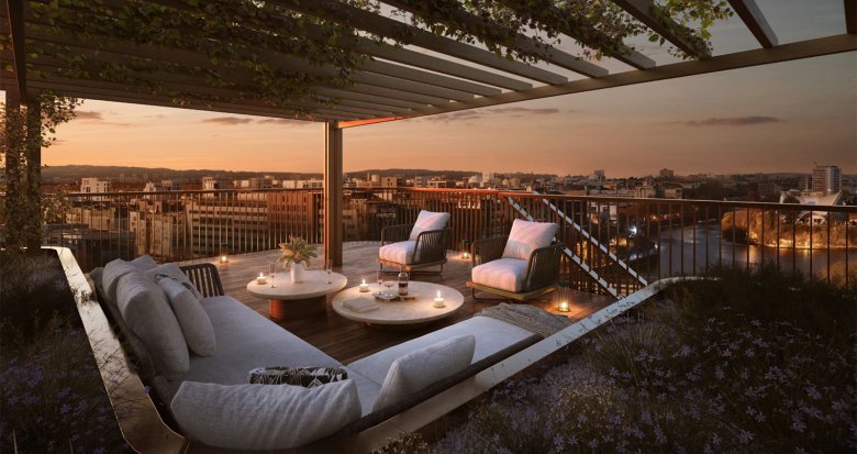 Achat / Vente immobilier neuf Saint-Ouen à seulement 13 min à pied du Métro 14 et RER C (93400) - Réf. 12952
