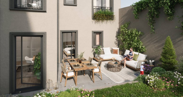 Achat / Vente immobilier neuf Saint-Ouen, quartier Garibaldi à 7 min à pieds du Métro 14 (93400) - Réf. 7286